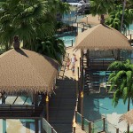 Pavillons auf Pfählen mit Glasboden The Maldives Resort Jomtien