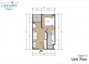 34.5m² 2-Zimmer-Wohnung The Maldives